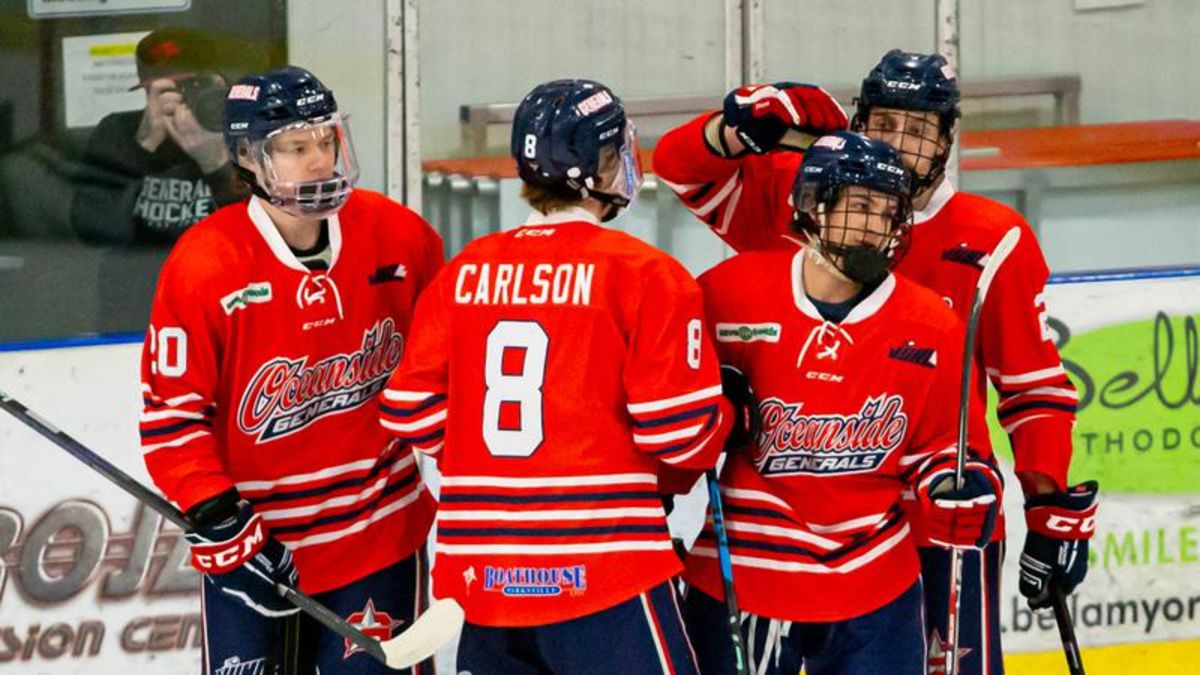 Two games tonight in the first round of the VIJHL playoffs