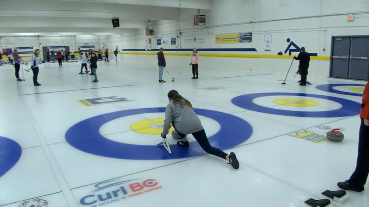Nearly 40 young women from Kamloops take part in Learn to Curl Clinic