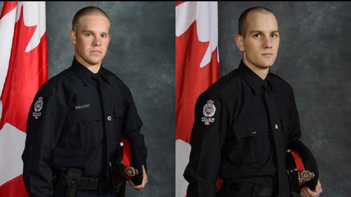 Memorial books set up in Medicine Hat for slain Edmonton officers