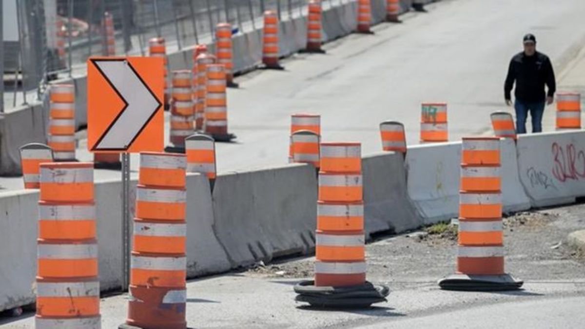 Cones of shame Montreal officials vow to cut down ubiquitous