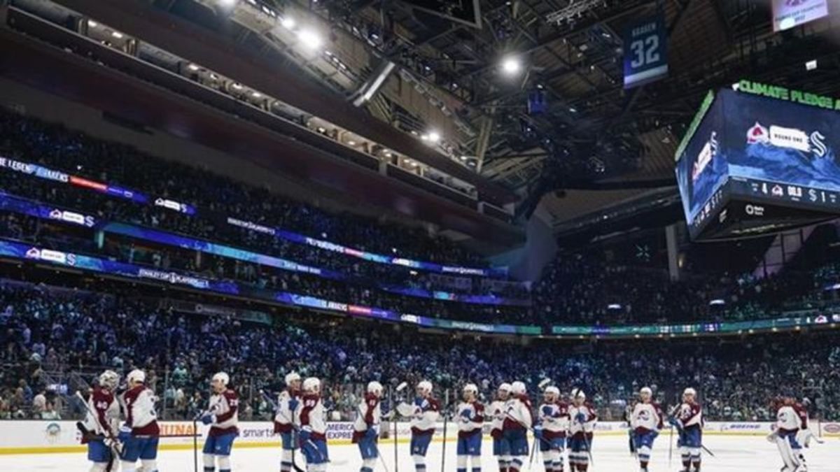 PHOTOS: Colorado Avalanche knocked off by Seattle Kraken in Game 7