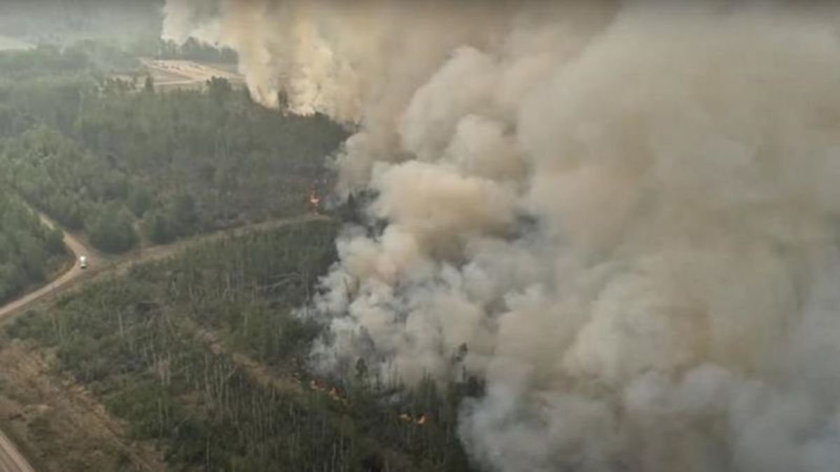 Smoky skies cause poor air quality in parts of B.C. Environment Canada