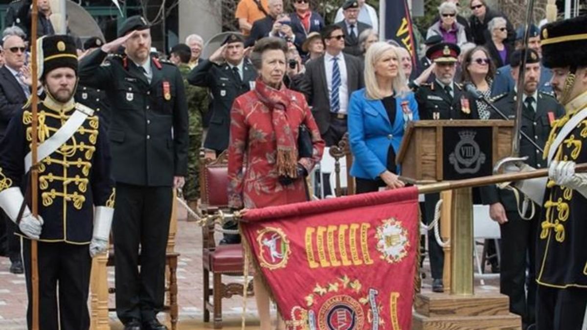 Princess Anne thanks Household Cavalrymen for their role in Queen's funeral