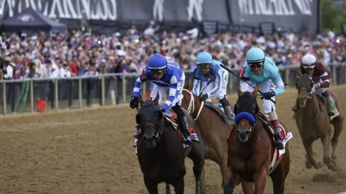 Baffert’s National Treasure Wins Preakness, Hours After One Of His ...