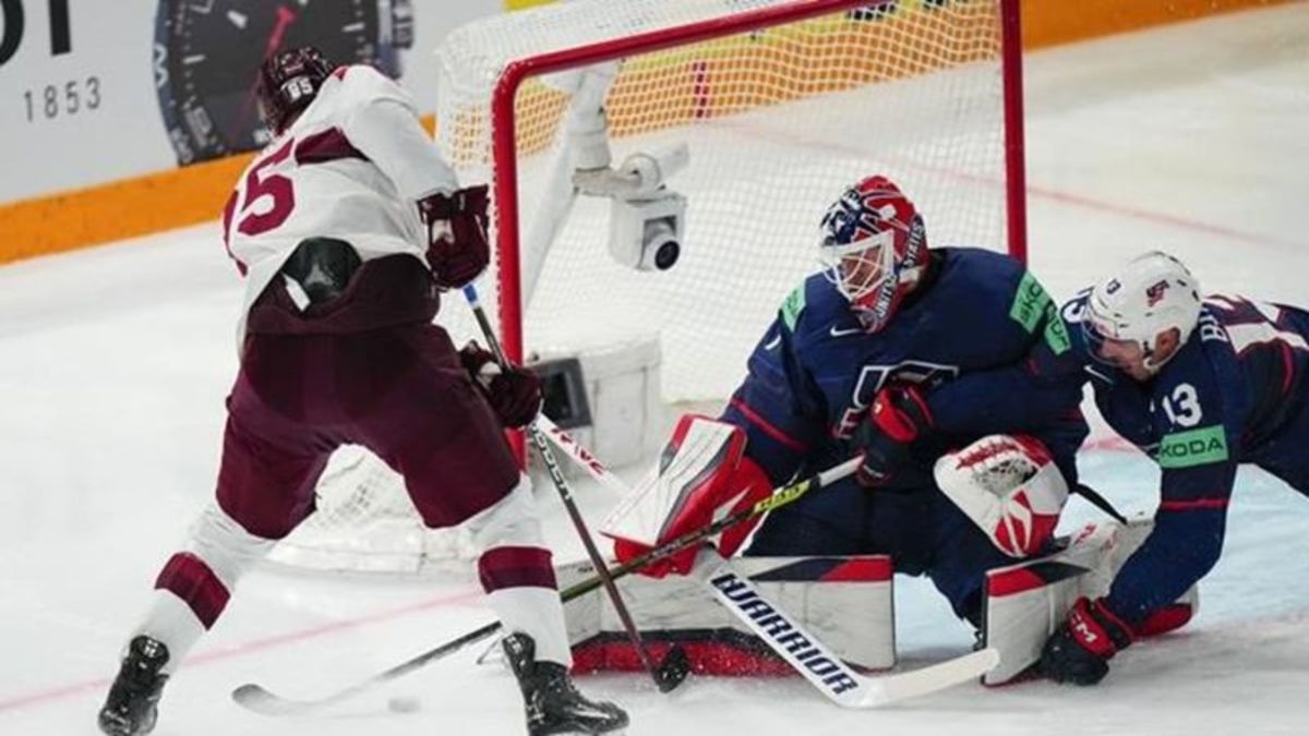 Latvia defeats US 43 in OT to win bronze at ice hockey worlds