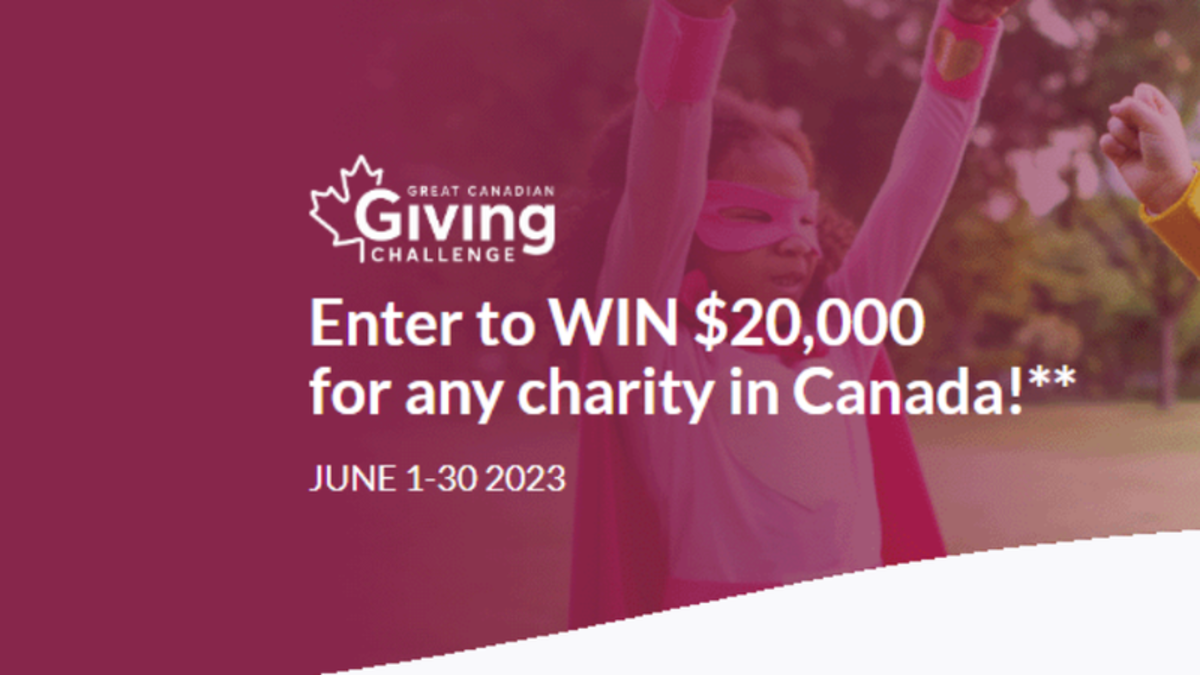 Annual Great Canadian Giving Challenge Returns To Support Local Charities This June 7370