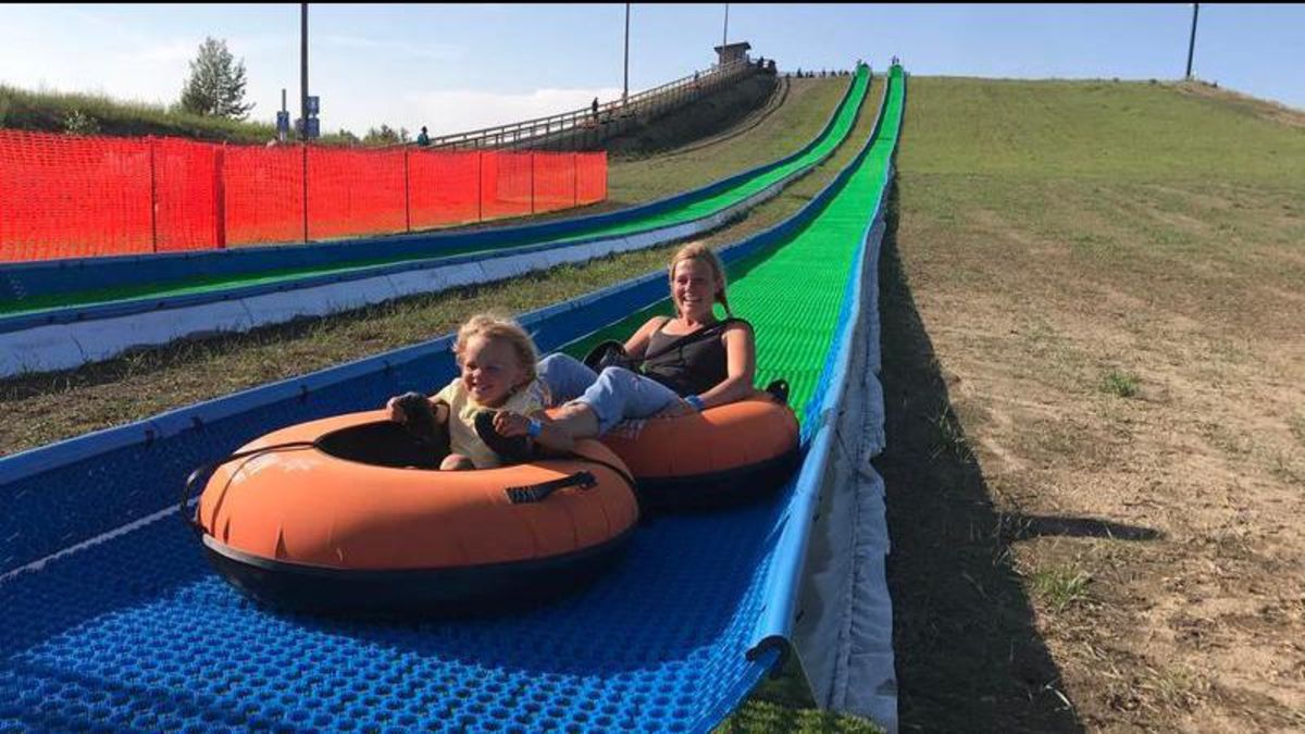 Red Deer s Canyon Ski Resort opens longest summer tubing slide in