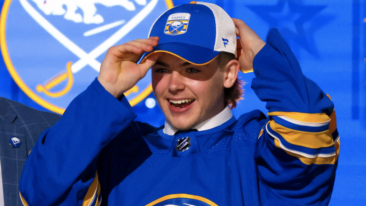 Sabres select Zach Benson at No. 13 in 2023 NHL Draft: 'I'm super stoked' -  The Hockey News Buffalo Sabres News, Analysis and More