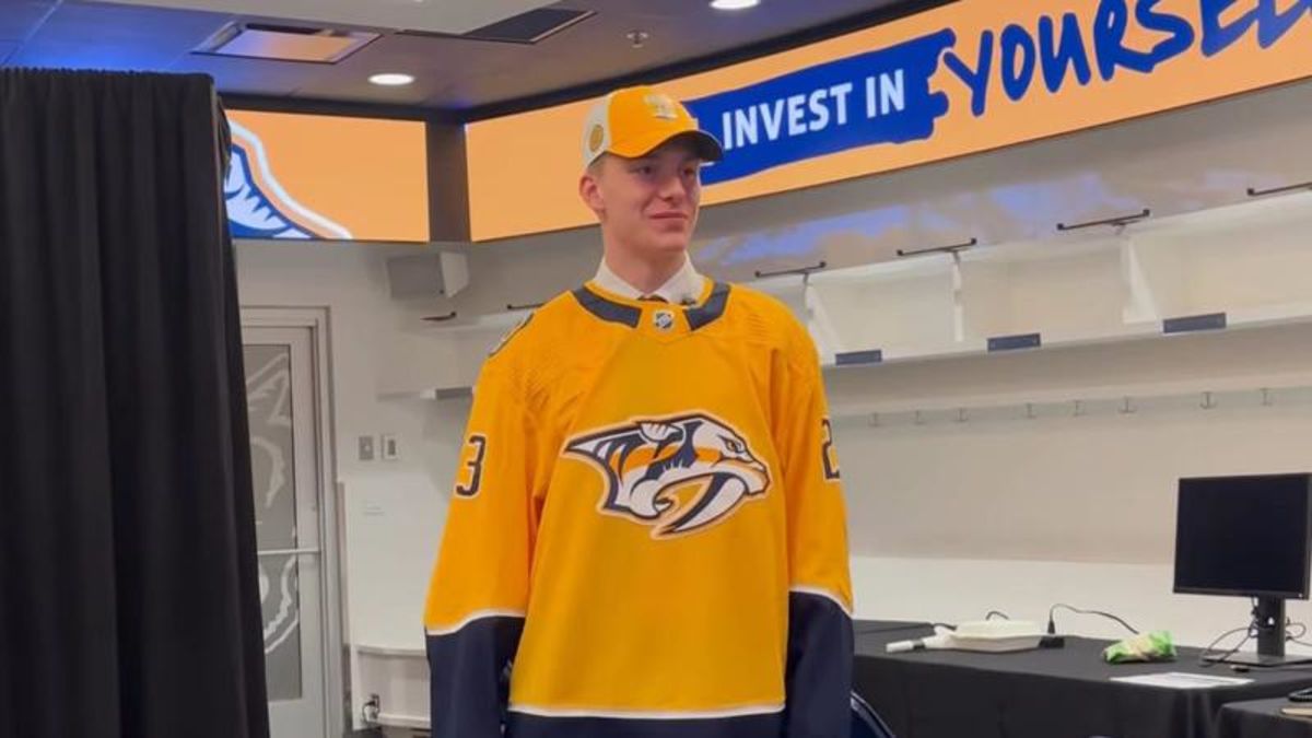 Nanaimo’s Matthew Wood selected 15th in 2023 NHL Entry Draft