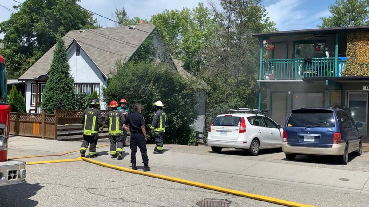 UPDATE Firefighters douse fire at Polson Park Motel Vernon Matters