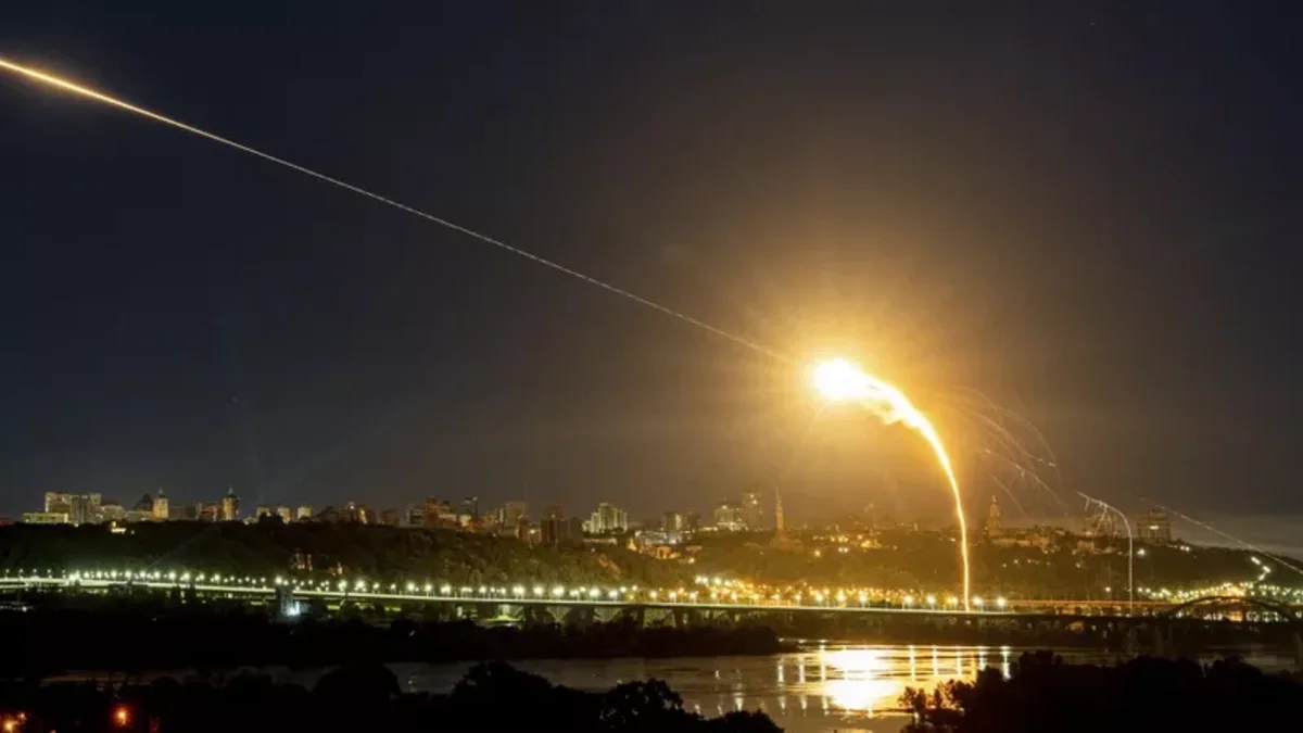 Russia launches the first drone strike on Kyiv in 12 days and all are ...