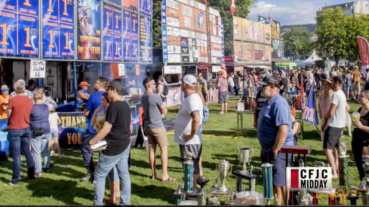 Kamloop Rib Fest CFJC Midday – A call for more volunteers to take on Kamloops Ribfest ...