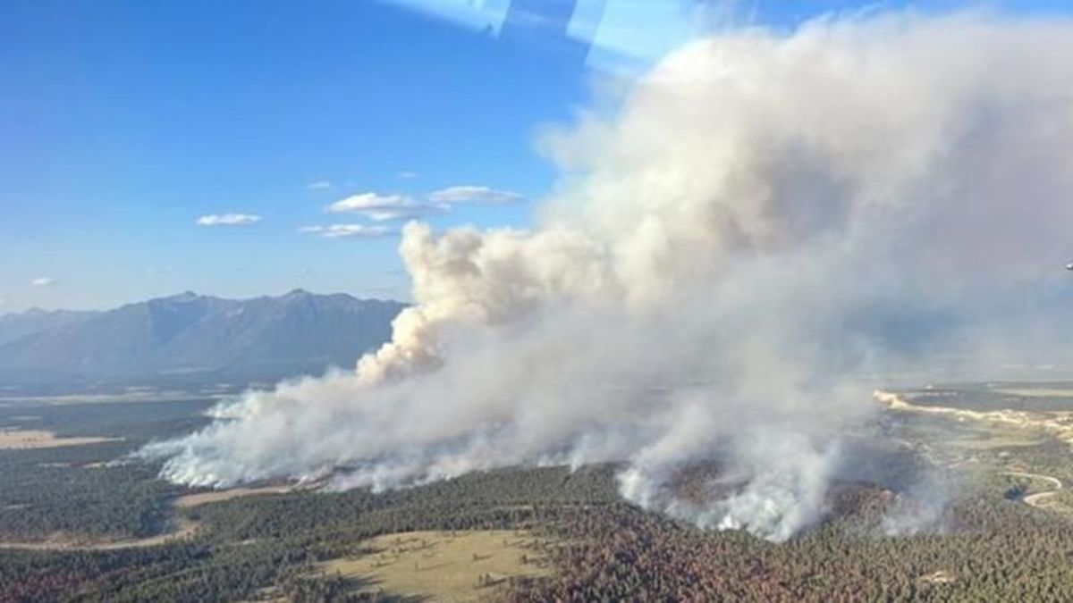 Multiple Homes Threatened By Growing St Marys River Fire In