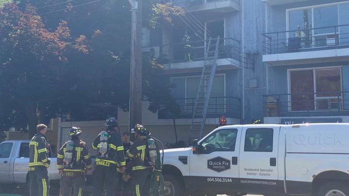 Apartment suite catches fire in downtown Kamloops 98.3 CIFM