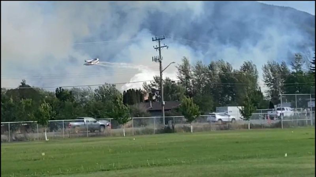Wildfire at old Tolko site in Merritt declared out; fire north of