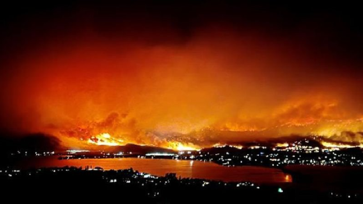 Winds Push Back Fire Near Osoyoos, Evacuation Orders Rescinded | Vernon ...