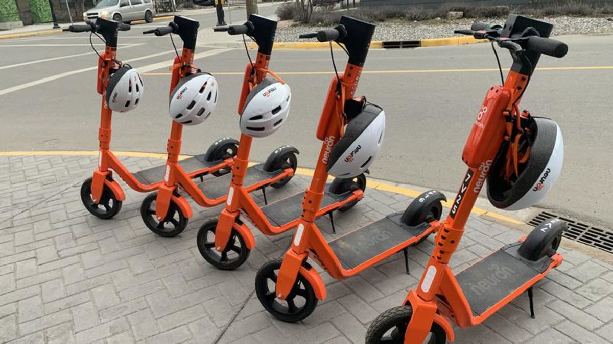 Designated scooter parking spots rolling out in Vernon Vernon Matters