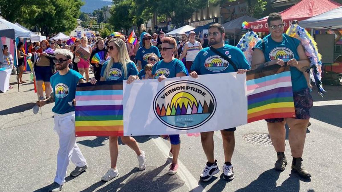 Vernon Pride parade attracts hundreds Vernon Matters