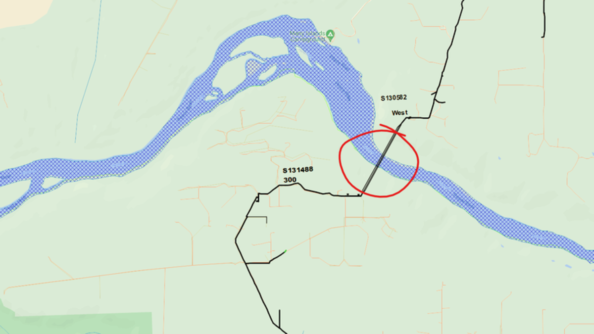 ATCO says downed power line a hazard to boaters on the Peace River ...