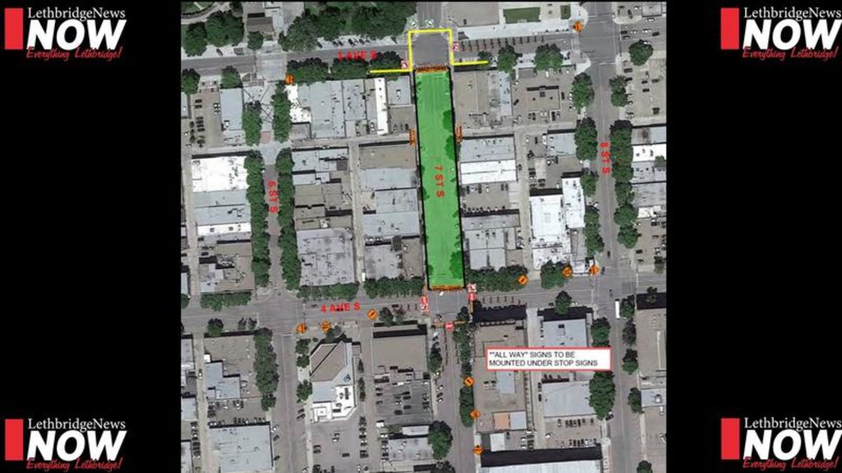 Temporary traffic signal changes coming in downtown Lethbridge Lethbridge News Now