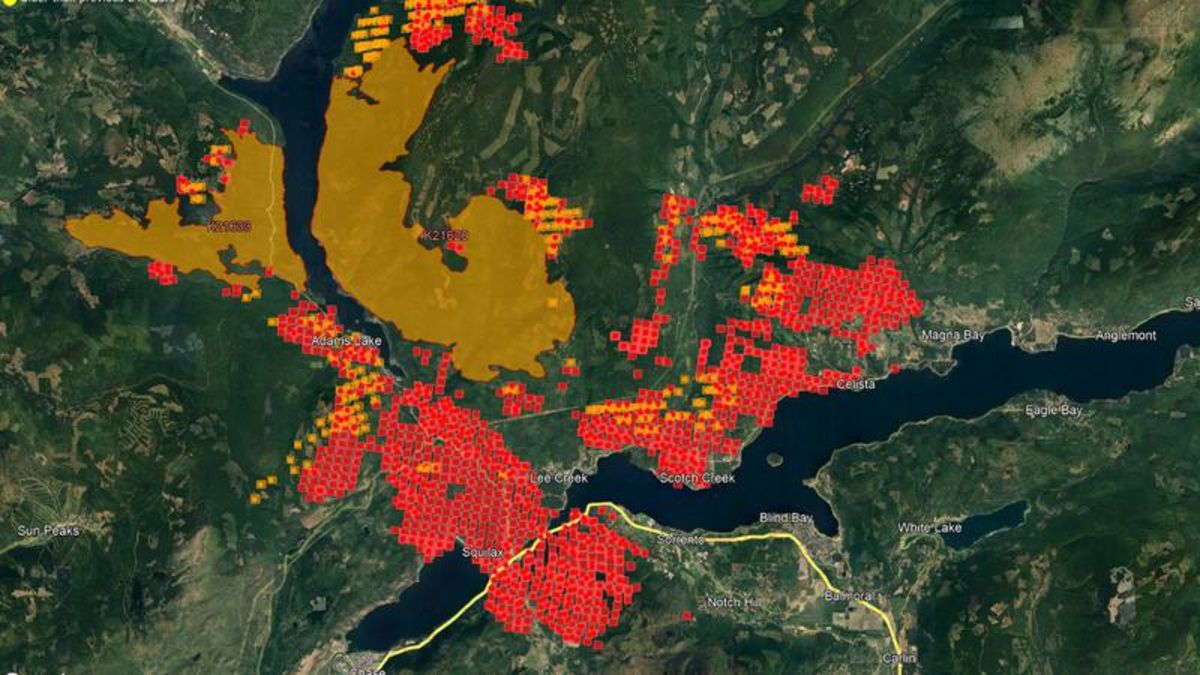 More evacuation orders and alerts to come after what firefighters call ...
