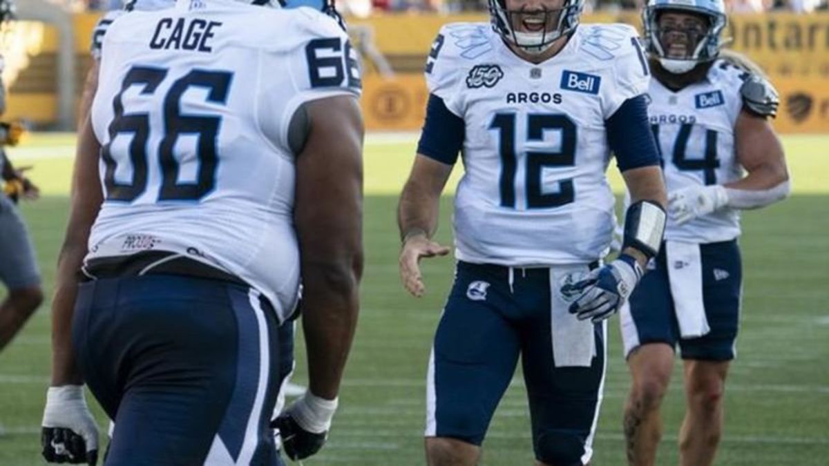 Argos can clinch season series with Montreal and playoff spot with home win