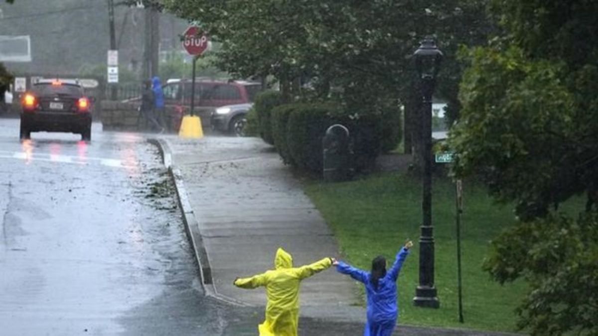 Post-tropical Cyclone Lee Makes Landfall In Nova Scotia, Canada With ...