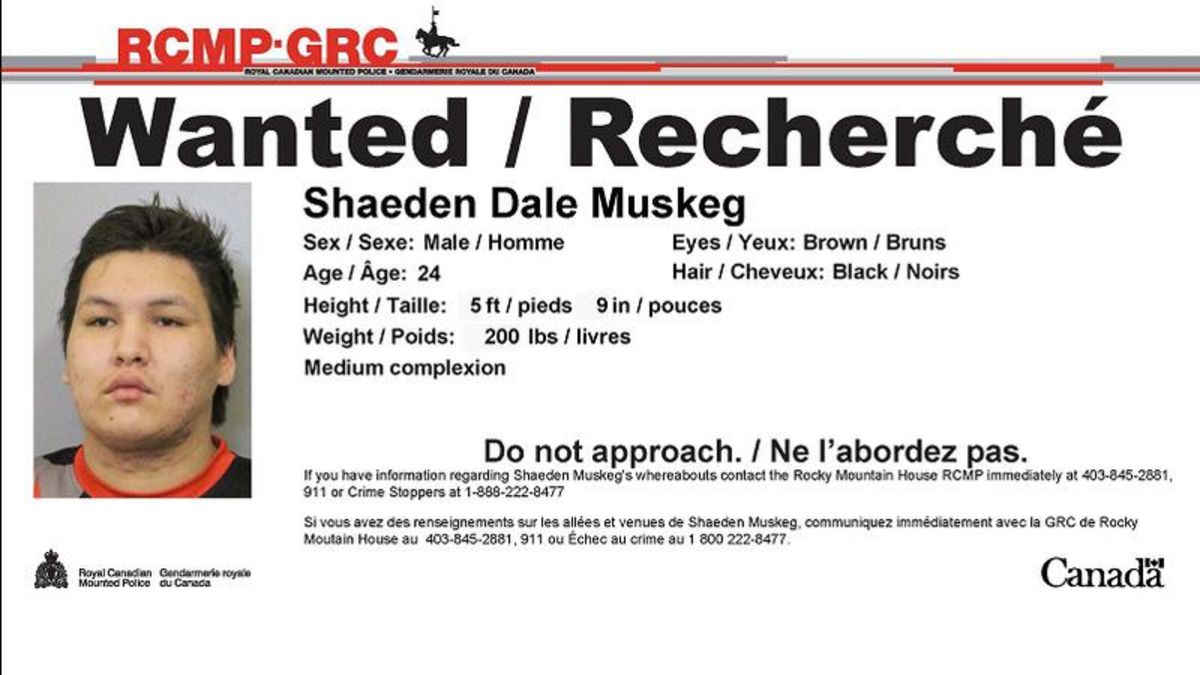 Rocky Mountain House RCMP seeking armed suspect on O’Chiese First Nation