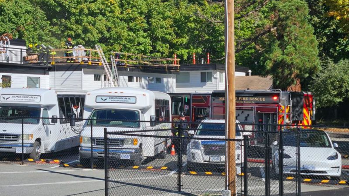 Minor roof fire impacts Nanaimo childcare facility NanaimoNewsNOW