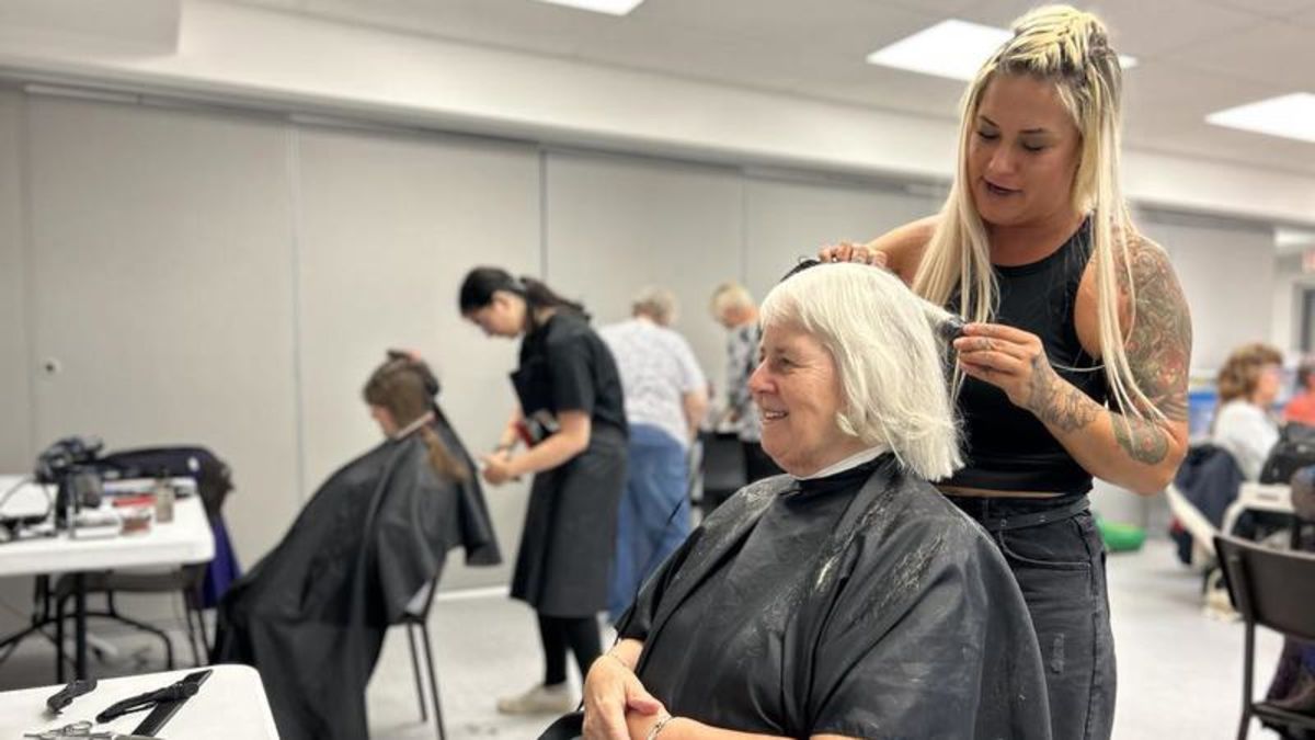 Salvation Army transforms into salon offering free haircuts and