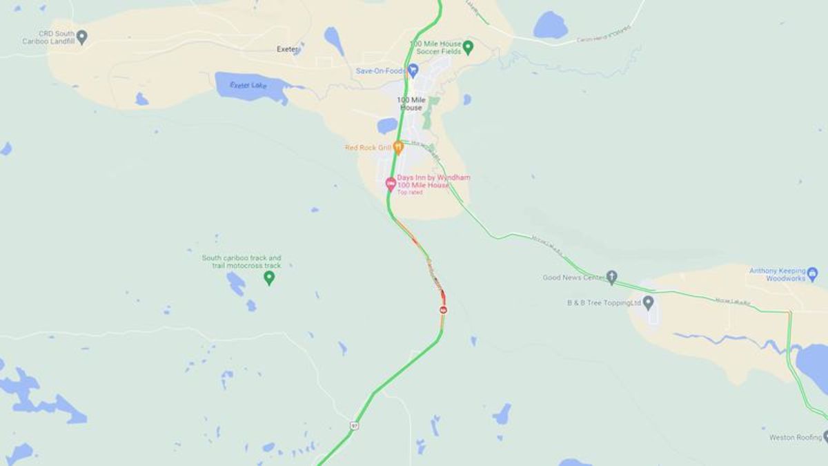 Highway 97 Closed Due To Vehicle Incident Near 100 Mile House B100 highway-97-closed-due-to-vehicle-incident-near-100-mile-house-b100