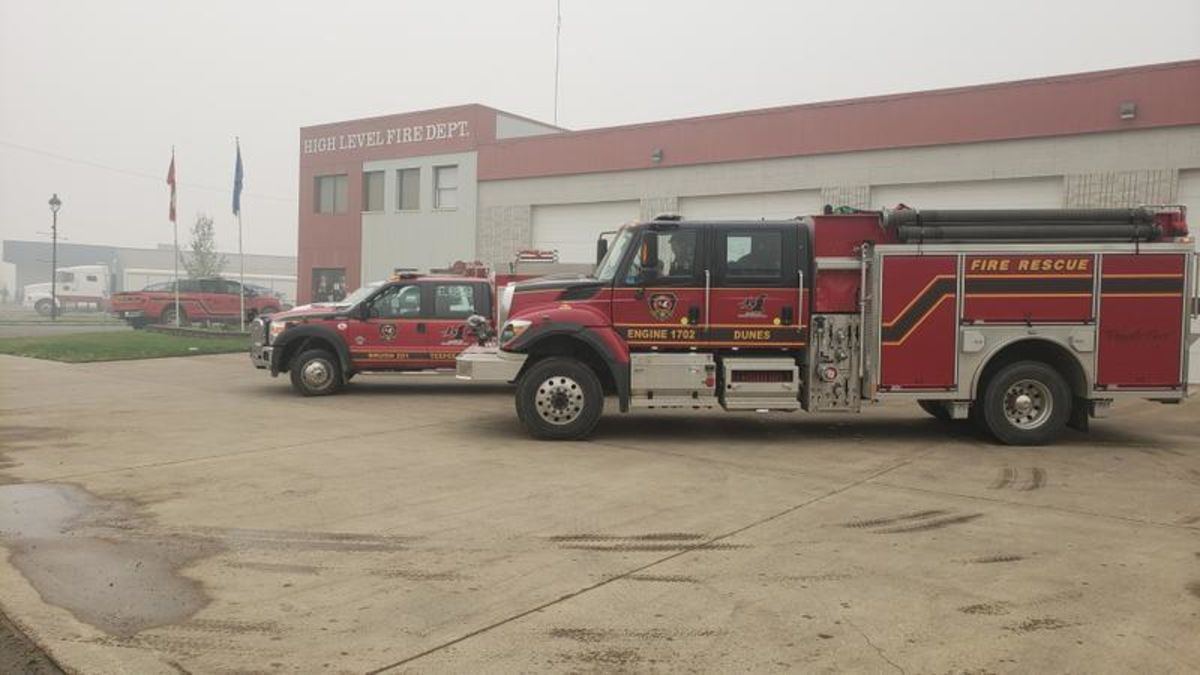 County of Grande Prairie fire services responding to Chateh wildfire EverythingGP