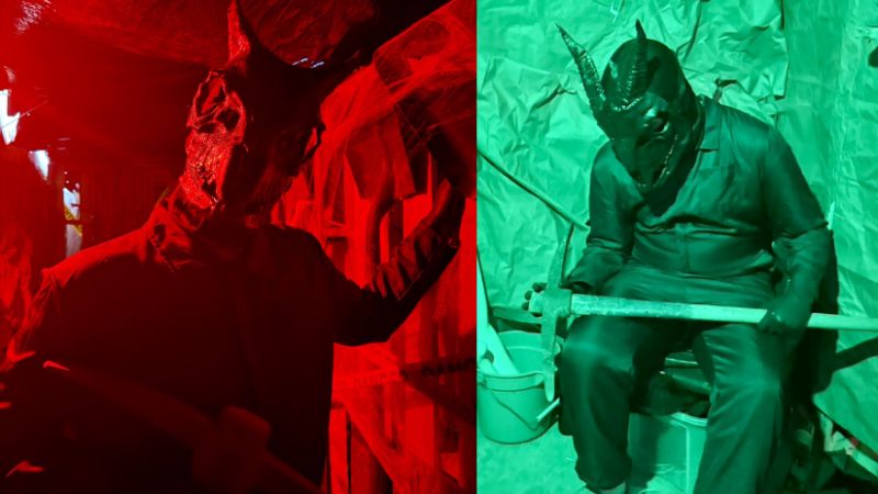 ‘On the much scarier side:’ coal mine explosion scene of latest Nanaimo Halloween haunt