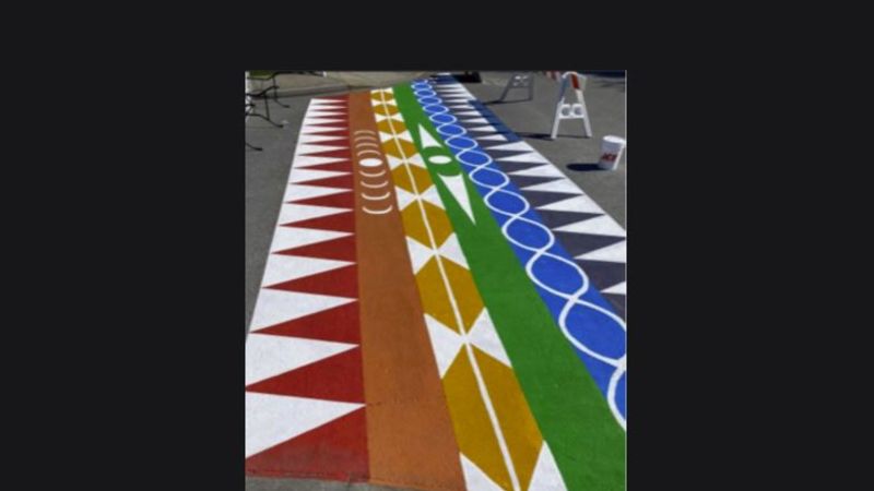 Native Crosswalk School officials advocating for Indigenous-themed crosswalk at St. Joe ...