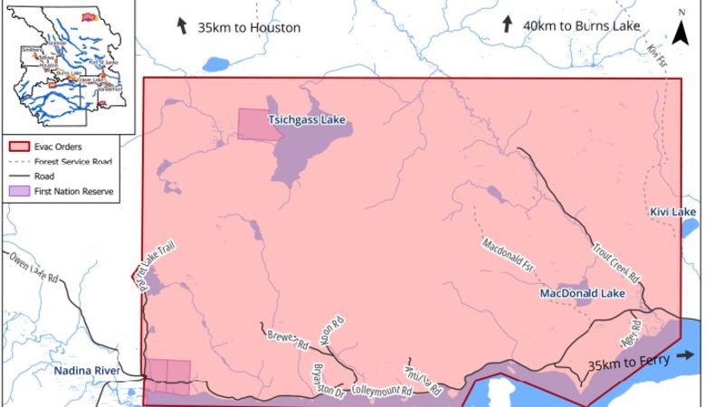 Evacuation Order issued for the Parrot Lookout Wildfire | CKPG Today