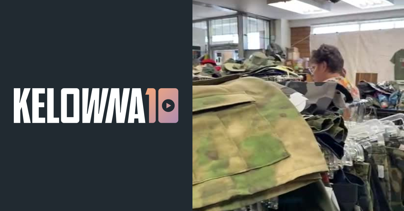 Longtime Kelowna army surplus store closing down